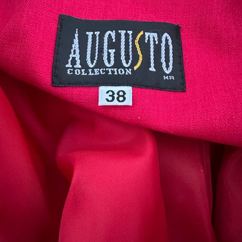 Augusto Collection Fitted Red Jacket - Picture 13 of 13